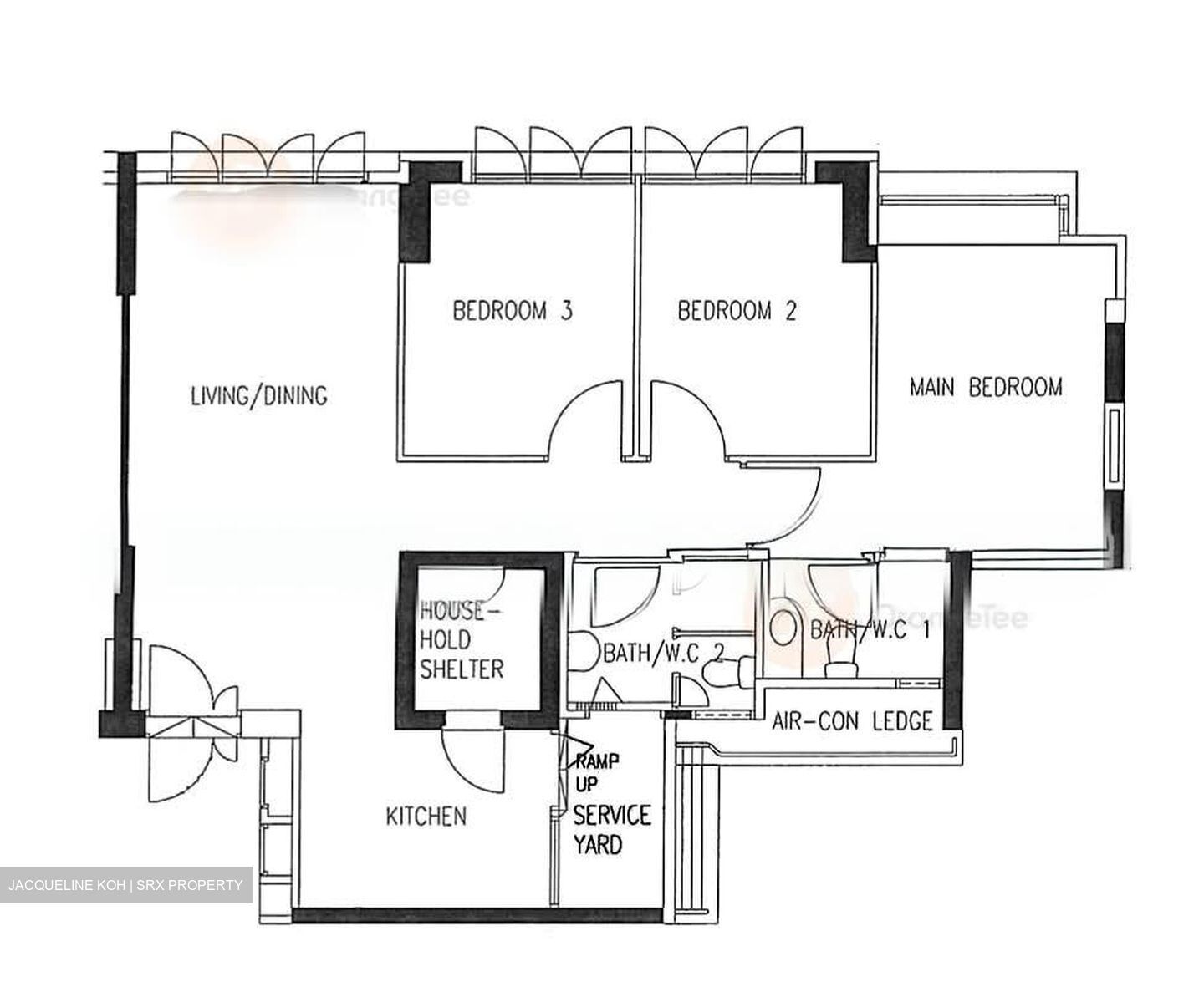 Blk 118 Rivervale Drive (Sengkang), HDB 4 Rooms #584931411